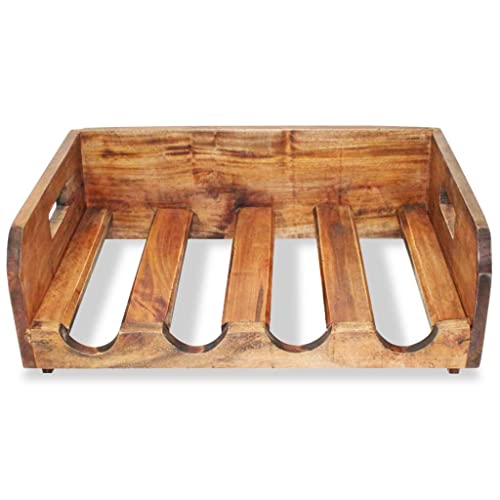 Soporte para botellas SKM 16 botellas madera reutilizada miniatura 3