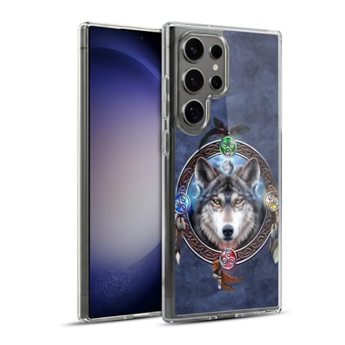 Funda de Gel Suave Samsung S23 Ultra Silicona Antigolpes Brigid Ashwood Sabiduría Celta