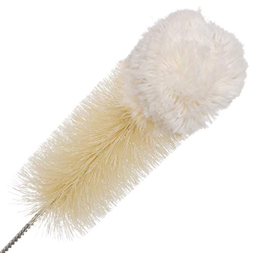 Image of Redecker Natural Pig Bristle and Cotton Cleaning Brush, 12-5 /8-Inches