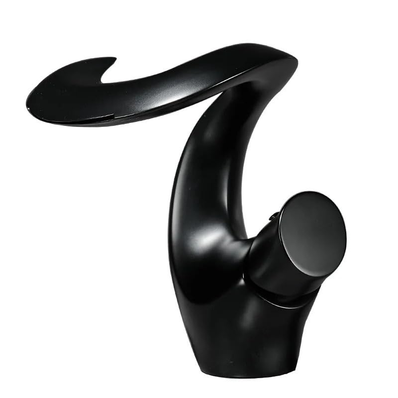 Robinet mitigeur cascade multifonctionnel laiton GLY42 Nero