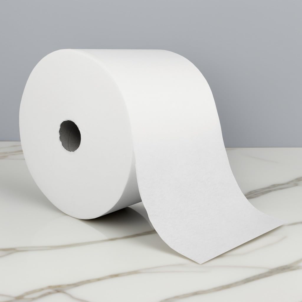 Brotex® Airlaid Wischtücher auf Rolle, 700 Blatt, 30cm breit, 90% Zellstoff | Hochvoluminöse Profi-Tücher, extrem saugstark, formstabil, fusselarm, lösungsmittelresistent und lebensmittelunbedenklich