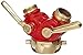 Dixon S6175S Cast Brass 1/4" Turn Plug Type Wye Valve, 2-1/2" NST Female x 1-1/2" NPSH Male, 175 psi Pressure