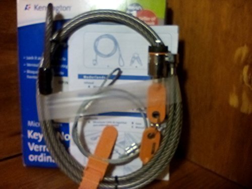 Kensington MicroSaver Keyed Notebook Lock - security cable lock (64068F) -