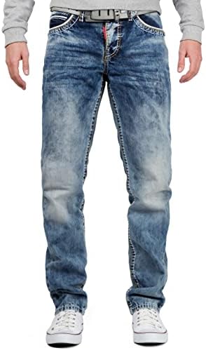 Cipo & Baxx Herren Jeans im modernen Denim Casual Style | Herrenjeans für Alltag, Freizeit und moderne Casual-Looks, verschiedene Schnitte, dezente bis markante Design-Details