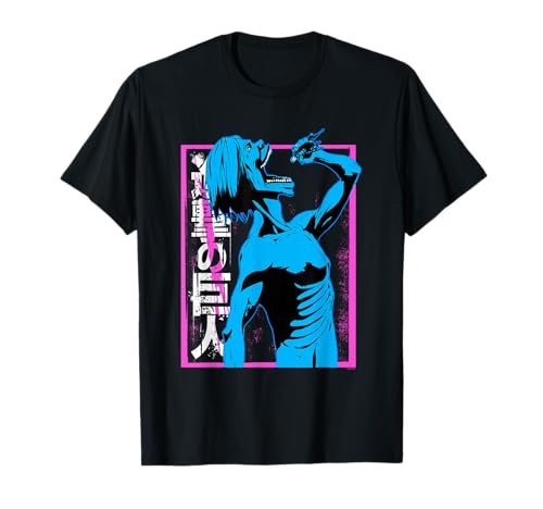 Attack on Titan Colorful Titan Eating Anime T-Shirt