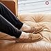 Minnetonka Men's Sheepskin Hardsole Moccasin Slippers 11 M Tan