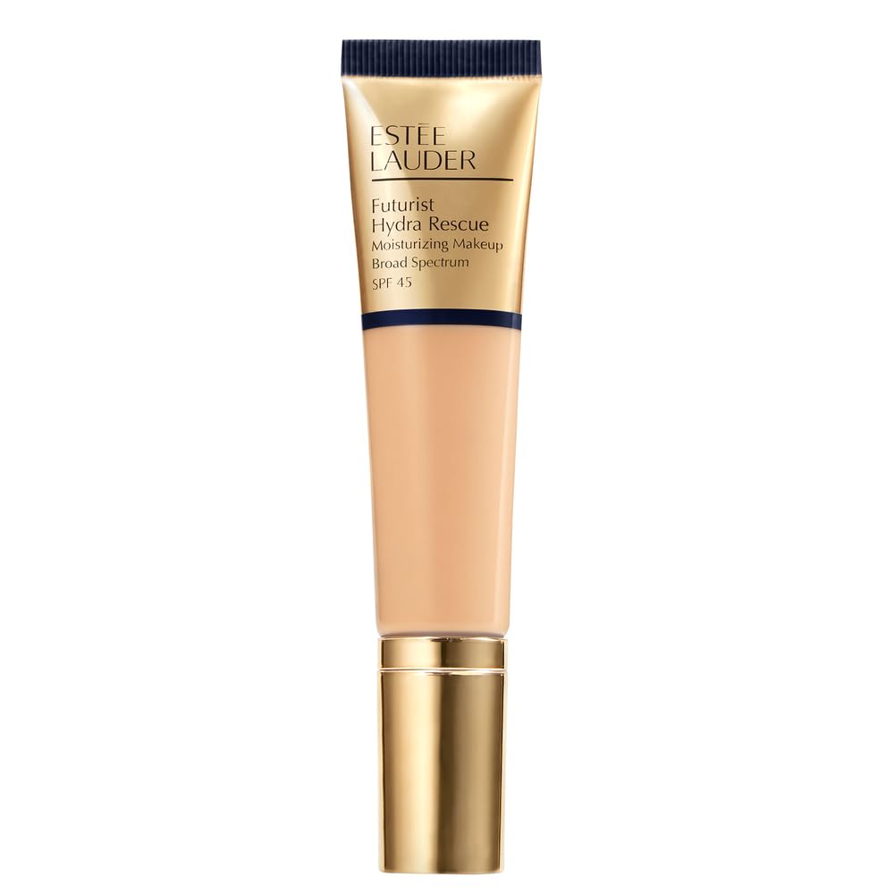 Estee Lauder Futurist Hydra Rescue Moisturizing Foundation Makeup SPF 45 for a 12-Hour Glow, 1.2 Fl Oz