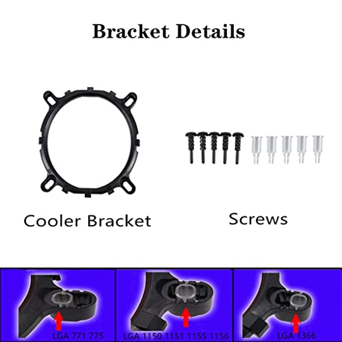 Cooler para portátil con 4 heat pipes y luz arcoíris miniatura 3
