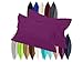 npluseins 2er Pack Baumwoll Kissenbezug - Jersey - viele Farben 1331.1812, ca. 40 x 60 cm, lila