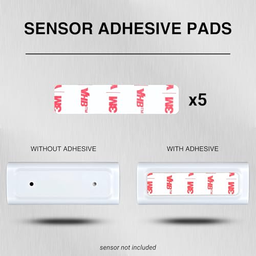 Image of Replacement Adhesive for eufy Security Entry Sensors and Magnets - Strong Double-Sided Tape for Easy Installation (5 Sets)