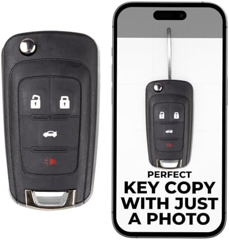 QBUC For Chevy Key Fob Cover Case With Keychain For Chevrolet Buick Camaro Cruze Equinox Malibu Impala Spark Sonic GMC Price In Saudi Arabia | Amazon Saudi Arabia - Foto 5