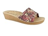 ciabatte sughero grunland CIABATTE - Ciabatta donna a fascia in morbido tessuto fantasia con suola super leggera grazie al materiale poliuretanico che la costituisce.