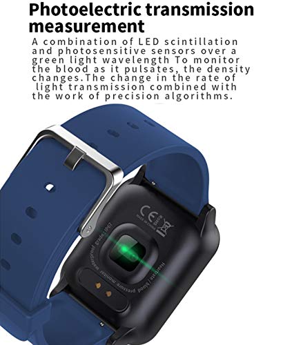 Fitness Tracker Heart Rate Monitor Blood Pressure Smart Watches for Android iOS Pedometer Activity Tracker Watch