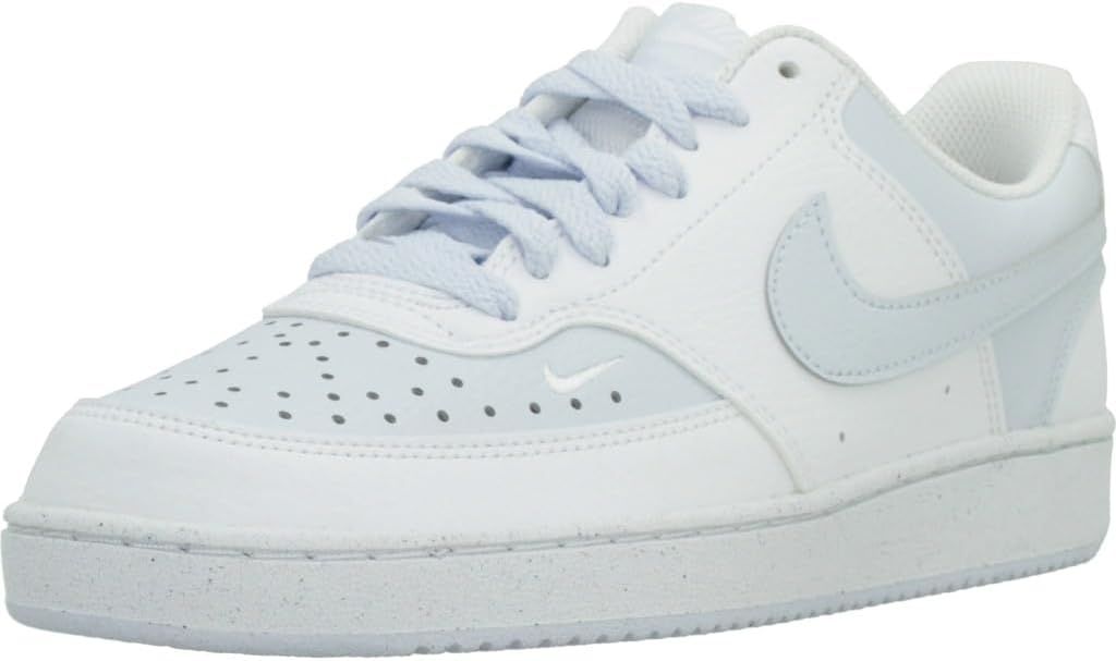 Nike Women's Court Vision Lo NN Basketball Shoes, White/Football - Image 1
