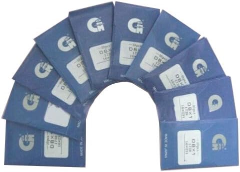 100 DBX1 16X231 16X257 1738 INDUSTRIAL SEWING MACHINE NEEDLES - MADE IN JAPAN (Singer 14 (metric 90))