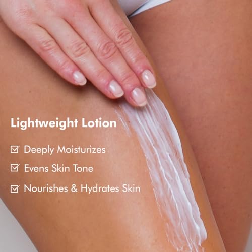 Image of mCaffeine Summer Breeze Perfume Body Lotion| Niacinamide, Cocoa Butter & Shea Butter For Deep Moisturization | Lightweight, Non-Sticky | Aqua-Fresh Beachy Fragrance | Body Lotion For Dry Skin - 600ml
