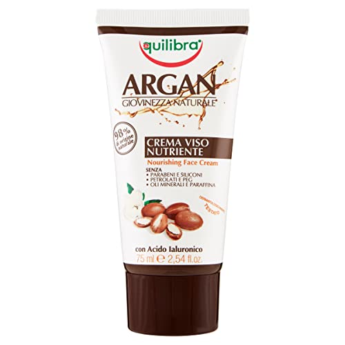 Equilibra Argan Crema Viso Nutriente, 75 ml