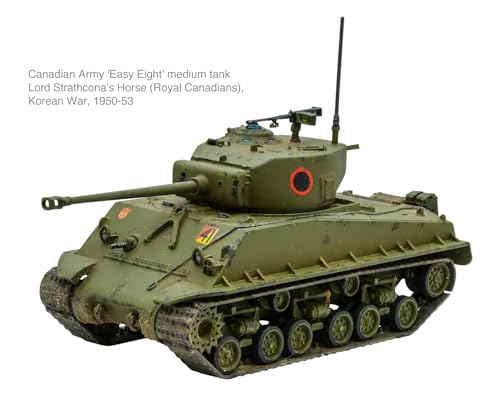 Warlord Games M4A3E8 Sherman Easy Eight - Carro Armato In Plastica Da 28 Mm In Scala 1:56/28 Mm Per Bolt Action Miniature Altamente Dettagliate Della Seconda Guerra Mondiale Per Wargaming Da Tavolo - 5