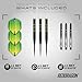 Red Dragon Freestyle: 23g - Tungsten Darts Set with Flights and Stems
