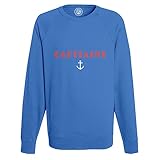  Fabulous Sweatshirt Homme Bleu Capitaine Marine Mer Eau