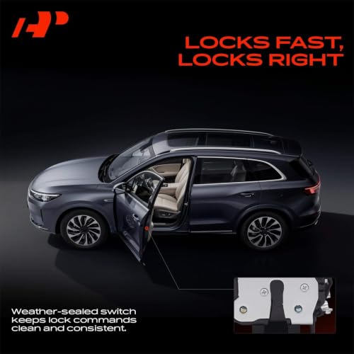 Image of A-Premium Rear Right Passenger Side Door Lock Actuator | Compatible with Jeep Commander 2006-2010 Sport Utility