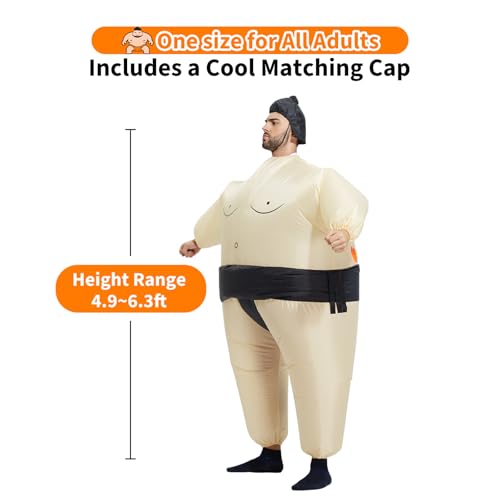 Toloco SS25795G Inflatable Costume For Adults Sumo Wrestler Inflatable Costume, Sumo Costume, Inflatable Halloween Costumes thumb #3