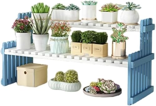 GEBYUIラダースタイルガーデン装飾収納ラック多機能組み立て簡単防錆屋内屋外両用庭先ベランダリビングで活用可能植木鉢小物収納装飾兼用シンプルデザインでインテリア溶け込み