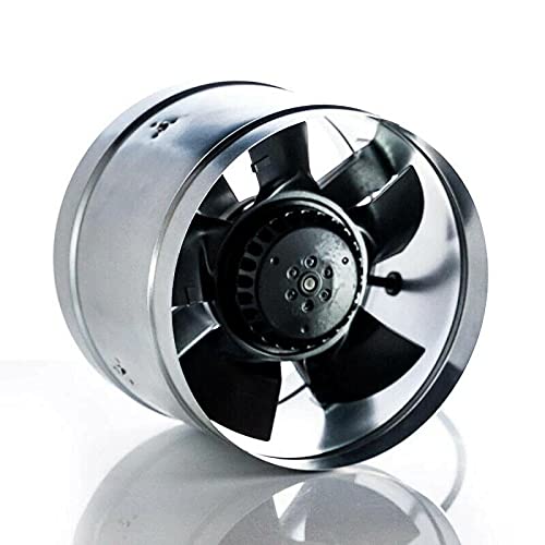 Prostko LTD Ventilador extractor en línea de alta temperatura, 250 mm, ventilador de chimenea industrial