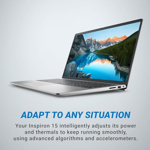 Image of Dell 15, AMD Ryzen 5-7530U, 16GB RAM, 512GB SSD, FHD IPS, 15.6 inch /39.62cm, Windows 11, MSO 2024, Platinum Silver, 1.67kg, [Dell 15], 120Hz, Standard Keyboard, 15 Month McAfee, Thin & Light, Laptop
