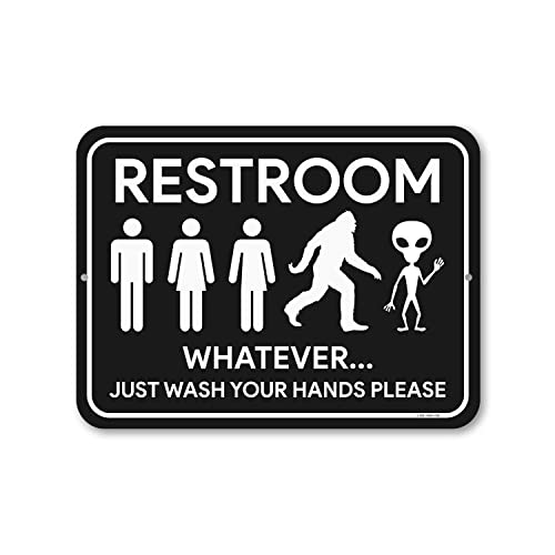 Whatever Wash Your Hands Sign