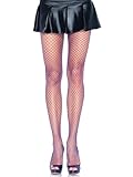 Leg Avenue Spandex Industrial Net tights, 1X-2X, PURPLE