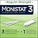 Monistat 3 Vaginal Cream, 3-Day Treatment Combination Pack, 3 Ovule Inserts and External Cream for Itch Relief in Each Pack (Pack of 3)