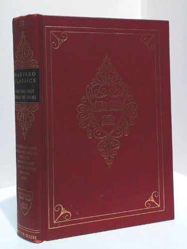 THE HARVARD CLASSICS - VOLUME 32 - LITERARY AND... B000H25KYW Book Cover