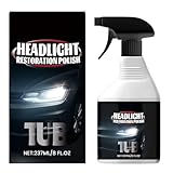 Car Headlight Restoration Kit,237ml Automotive Polishing Restorer for Headlamp | Car Detailing Supplies for Motorcycles Pickup Truck RV Automotive Sedan