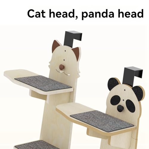 Support pour chat 4-niveaux vertical antichoc pour petite pièce - 5
