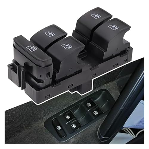 Interrupteur commande vitre pour Skoda Octavia et Golf commande côté conducteur