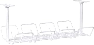 gerenciamento cabos sob a mesa, gerenciamento fios, organizador cabos metal resistente para mesa e suporte cabos computador