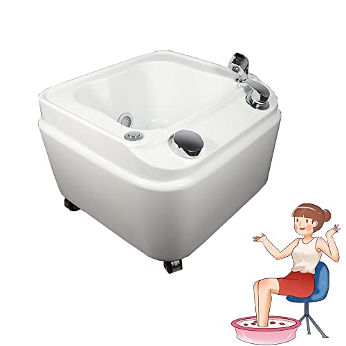 Spa de pies con masaje y jets, 57x57x48 cm
