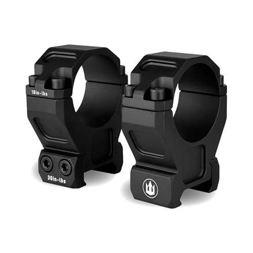 Triton 30mm ZeroShift High Performance Series Scope Rings - 1.26" Center Height