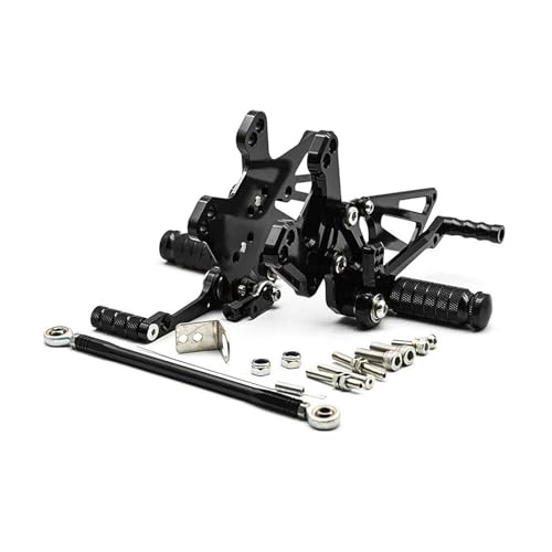 Cale pied moto arrière réglable CNC pour Kawasaki ZX10R en conduite sportive
