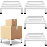 4 Pack Dunnage Rack 17.7 inch Long x 17.7 inch Wide 3.9 inch Height Stainless Steel Dunnage Racks 700+ Pound...