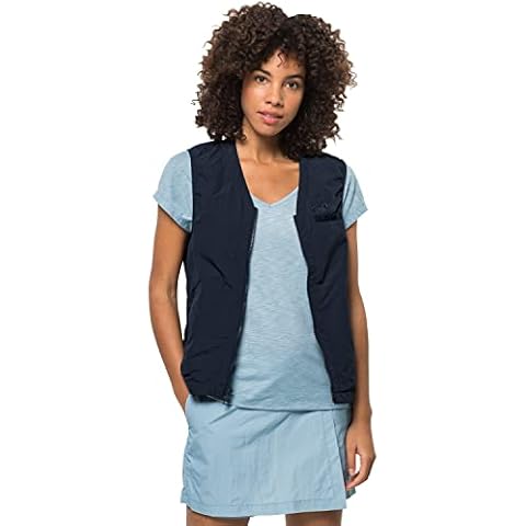 Jack Wolfskin Damen Lightsome Vest Weste, night blue, L EU Cover