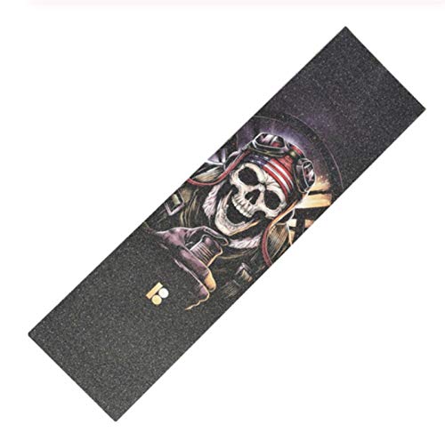 スケートボードグリップテープ、23x84cmスケートボードサンドペーパー、スクータースケートボードデッキグリプタプ、ロングボードスケートボードボードgriptape