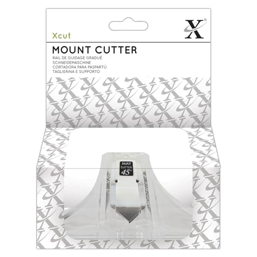 Xcut Mount Cutter Craft, For Cutting Up To 7mm Thick, Comes With 3 Extra Blades, For Cutting At 45° & 90° Angles