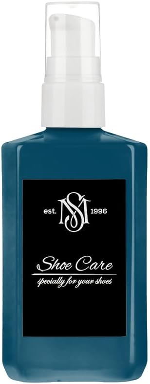Suede & Nubuck Spray - NCS S 6030-B Jet Black Navy - Color Renovator & Protection for Suede, Nubuck, Velour by MAVI STEP - 1.70 fl oz / 50 ml