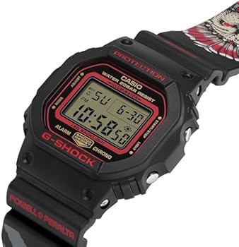 Relógio G-Shock DW-5600KH-1DR Collab Kelvin Hoefler x Powell