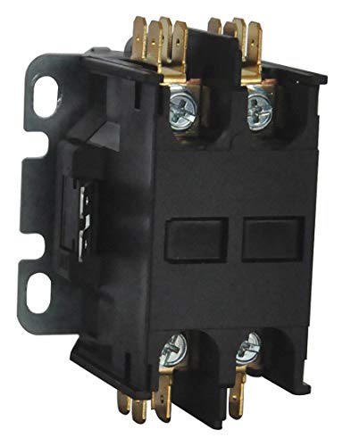 Dayton 208/240VAC Definite Purpose Contactor; No. of Poles 2, 40 Full Load Amps-Inductive