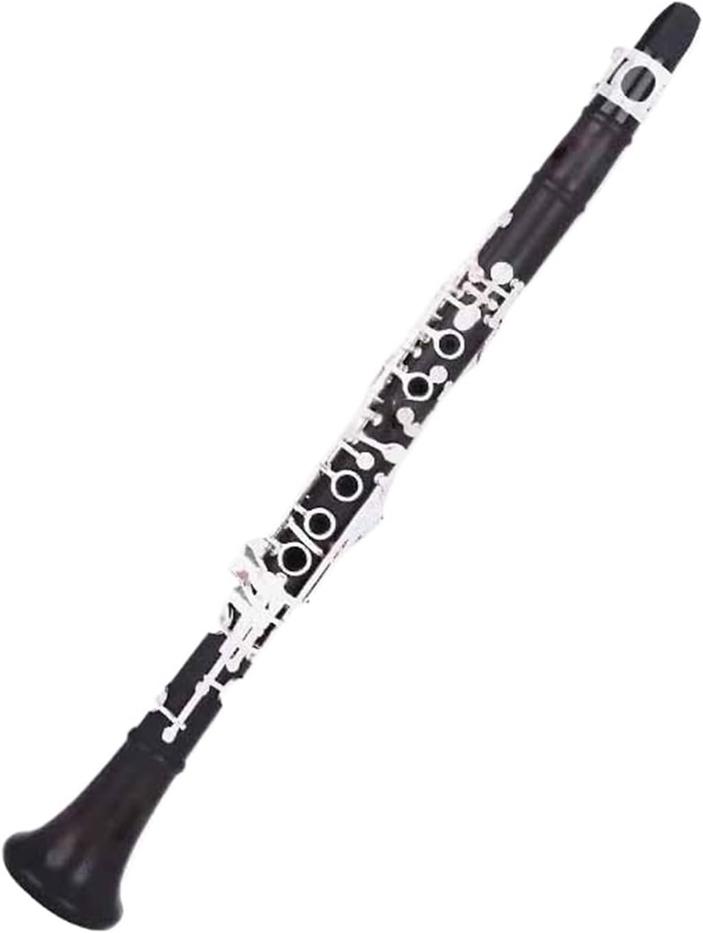17key E Clarinet Ebony And Silver Keys With Case(Ebony)