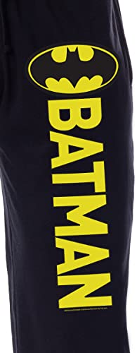 DC Comics Men's Batman Classic Bat Logo Sleep Jogger Pajama Pants3