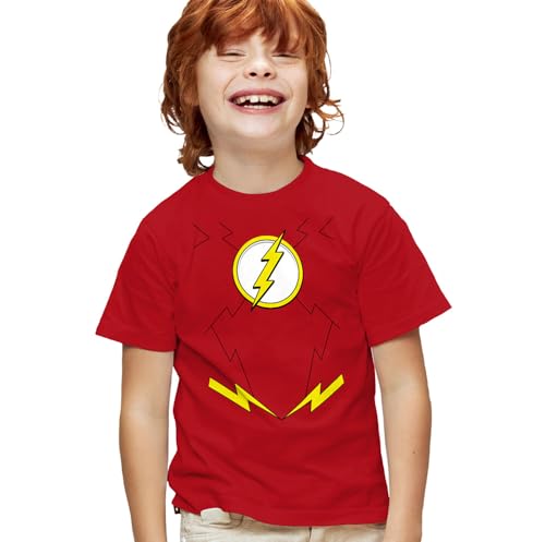 Popfunk Flash Suit Kids T Shirt for Youth Toddler Boys and Girls